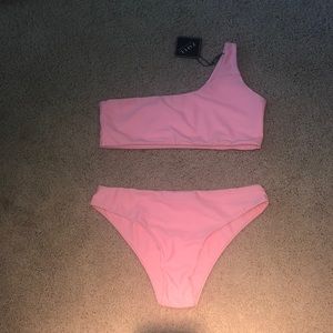 Zaful One shoulder Bikini
